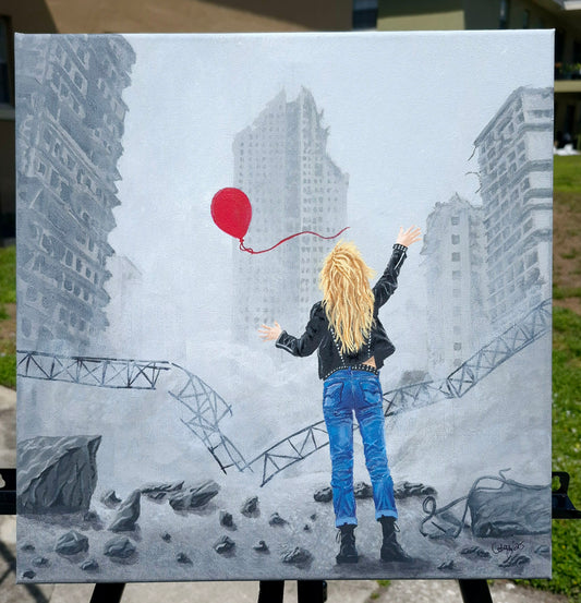 I think of you, and let it go