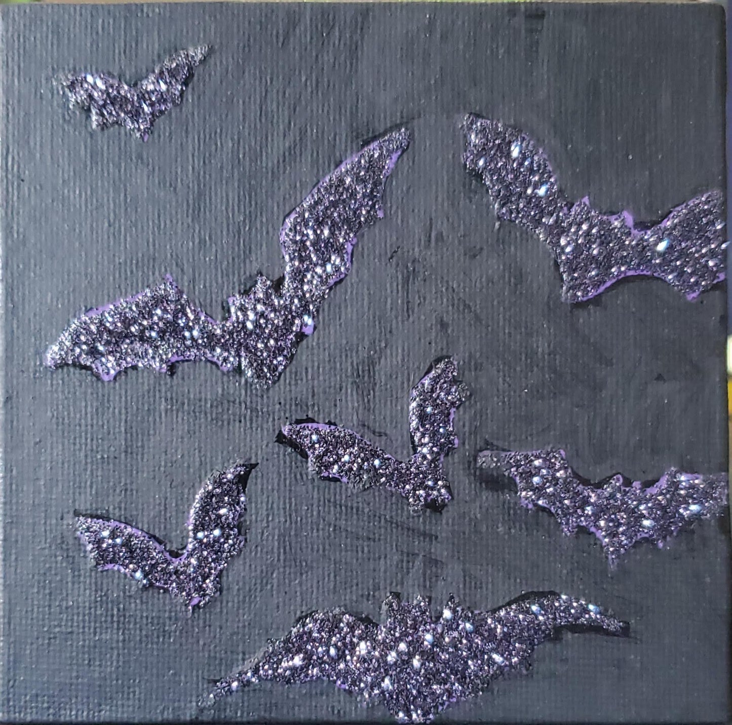 Freakin' Glitter Bats 4x4