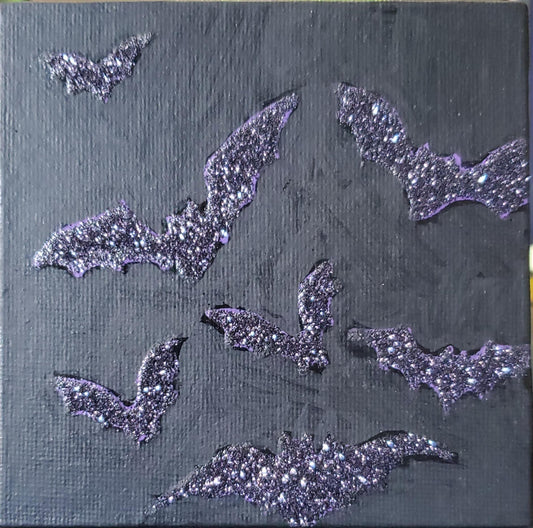 Freakin' Glitter Bats 4x4